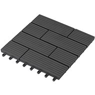 G21 WPC tiles SAMOA, Ebony 2,3 x 30 x 30 cm - WPC Tiles