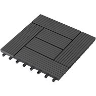G21 WPC tile PALMYRA, Ebony 2,3 x 30 x 30 cm - WPC Tiles