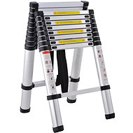 Telescopic Ladder G21 GA-TZ9 + 11-3,2M Aluminium Stepladder - Folding Ladder