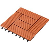 G21 WPC tile PALMYRA, cherry 2,3 x 30 x 30 cm - WPC Tiles