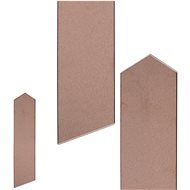 Fence Plank G21 1.3m Walnut Matt. WPC - WPC Picket