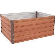 G21 DAISY raised garden bed, metal, brown 120 x 90 x 52 cm - Raised Garden Bed