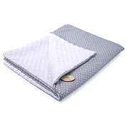 Maceshka Blanket Minky Dot in Grey - Blanket