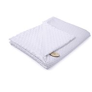 Maceshka Blanket Minky Dot in White - Blanket
