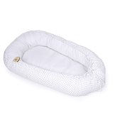 Maceshka Reversible Nest Basic Grey Polka Dot in White - Baby Nest