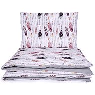 Maceshka Linen included Basic print Feathers/gray - Children's Bedding
