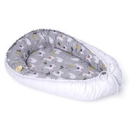 Maceshka Reversible Nest Print llama Grey - Baby Nest