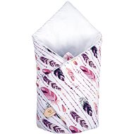 Maceshka Swaddle Blanket, Print Feathers - Swaddle Blanket