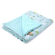 Maceshka Blanket Minky Print Lamy Mint - Blanket