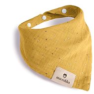 Maceshka Spittle Nature simple with gold dot Mimosa - Bib