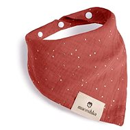 Maceshka Nature single drool with gold dot Tomette - Bib