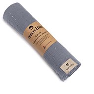 Maceshka Nature Muslin Nappies with Gold Dot Gris - Cloth Nappies