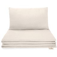 Maceshka Muslin bed linen Nature ecru - Crib Bedding