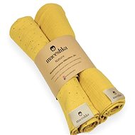 Maceshka Nature Muslin Nappies 2 pcs Mimosa Gold Dot+ Mimosa - Cloth Nappies