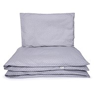 Maceshka Linen included Basic White polka dot in grey - Bed Linen