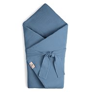 Maceshka Muslin wrap blue jean - Swaddle Blanket