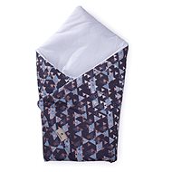 Maceshka Nature Cotton Swaddle Blanket Triangles, White - Swaddle Blanket