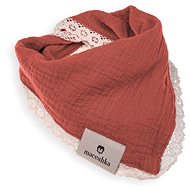Maceshka Drool Nature simple with decorative edge tomette, lace - Bib