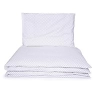 Maceshka Linen included Basic Grey polka dot in white - Children's Bedding
