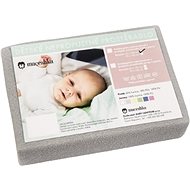 Maceshka Waterproof terry sheet 120x60cm grey - Bedsheet