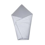 Maceshka Wrap basic grey, grey polka dot - Swaddle Blanket