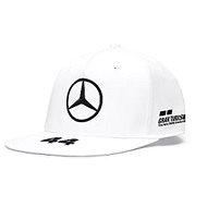 LEWIS HAMILTON|Mercedes Lewis cap white| - Baseball Cap