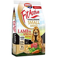 FITACTIVE Small Breed Senior/Light Hypoallergenic Lamb & Spring Veggies 11kg - Dog Kibble