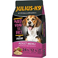 JULIUS K-9 Adult Hypoallergenic Wild Boar & Rice 3kg - Dog Kibble