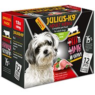 JULIUS K-9 Adult Special Pack Beef & Lamb 12×100g - Dog Food Pouch