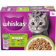 WHISKAS Core Mix Selection in Jelly 12×85g - Cat Food Pouch