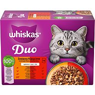 WHISKAS Duo Classic Selection in Jelly 12×85g - Cat Food Pouch