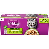 WHISKAS Core Mix Selection in Jelly 40 × 85g - Cat Food Pouch