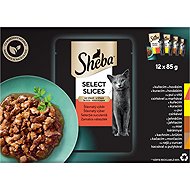 Sheba Mixed Selection in Sauce for Adult Cats 12×85g - Cat Food Pouch