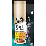 Sheba Fresh Cuisine Taste of Paris Mixed Selection with Poultry in Gravy 6×50g - Cat Food Pouch