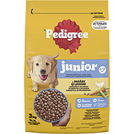 Pedigree Complete Junior M/L Granules with Poultry and Vegetables 3kg - Dog Kibble