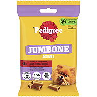 Pedigree Jumbone Mini Treat with Beef and Poultry for Small Dogs, 4 pcs - Dog Treats