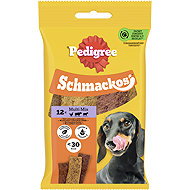 Pedigree Schmackos Multi Treats for Adult Dogs, 12pcs - Dog Treats