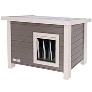 Kerbl Cat house made of ECO plastic Eli, 57 × 45 × 43 cm - Pet Bed