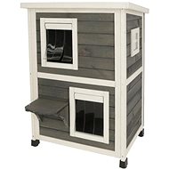 Kerbl Two-storey cat house Family, 57 × 55 × 80 cm - Pet Bed
