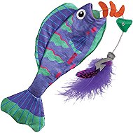 KONG Wrangler Angler Fish mix - Interactive Cat Toy
