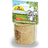 JR Farm Wooden stick with carrots 1 piece - Treats for Rodents