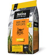 Nativia Kitten Duck & Rice 1,8 kg - Kibble for Kittens
