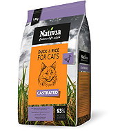 Nativia Castrated Duck & Rice 1,8 kg - Cat Kibble