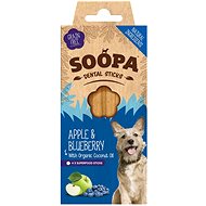 Soopa Dental sticks with apple and blueberry 100 g - Dog Treats