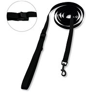 PafDog® Sliding adjustable leash 2 m, black - Leash