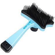 Surtep Self-cleaning Coat Buster Brush 20 × 12 × 5cm blue - Dog Brush