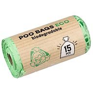 DUVO+ True BIO Rostlinné, biologicky rozložitelné sáčky na psí exkrementy 15 ks - Dog Poop Bags