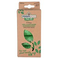 DUVO+ True BIO Plant-based, biodegradable dog waste bags 4×15 pcs - Dog Poop Bags