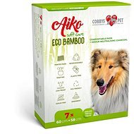 Cobbys Pet AIKO Soft Care Eco Bamboo 60 × 58 cm, 7 ks - Podložka pre psa