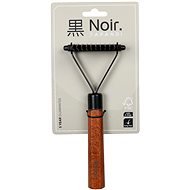 EBI Noir Japandi Furminator hřeben typu hrábě s 10 čepelemi k odstranění podsady 20 × 8 × 6 cm - Dog Brush